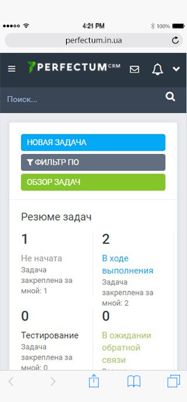 Перечень всех задач